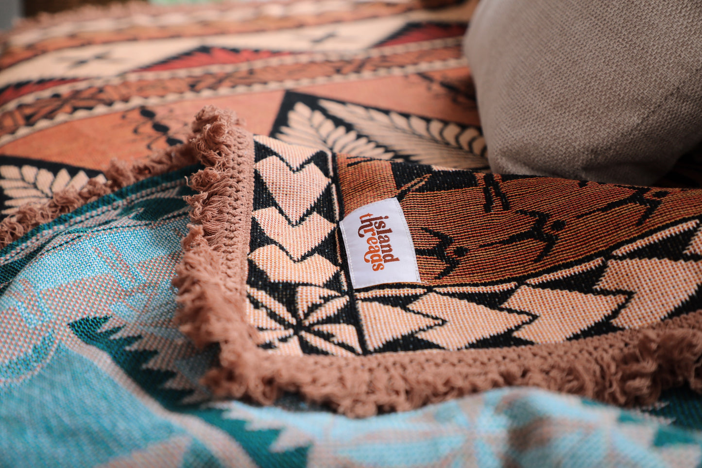 Ngatu Throw Rug