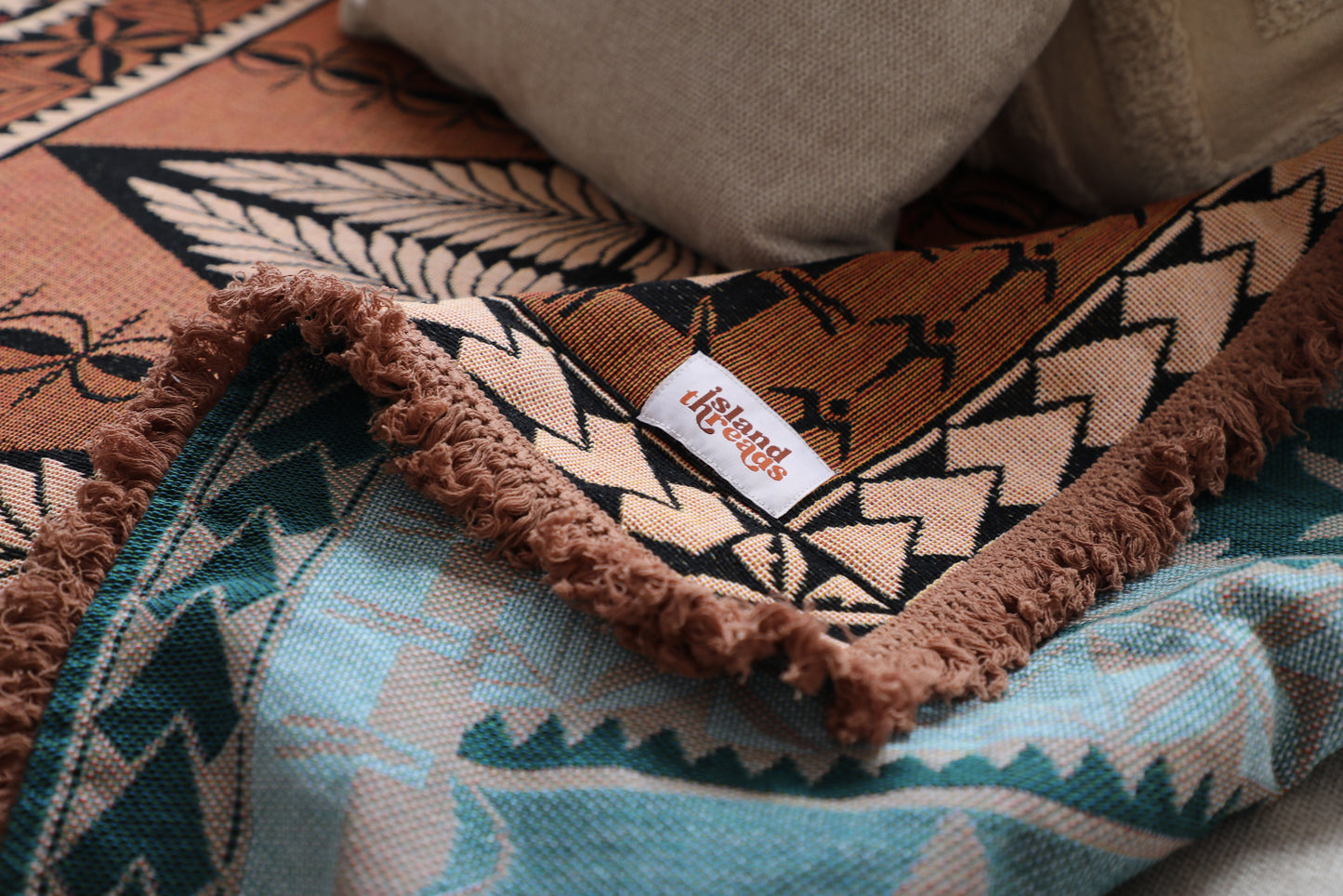 Ngatu Throw Rug