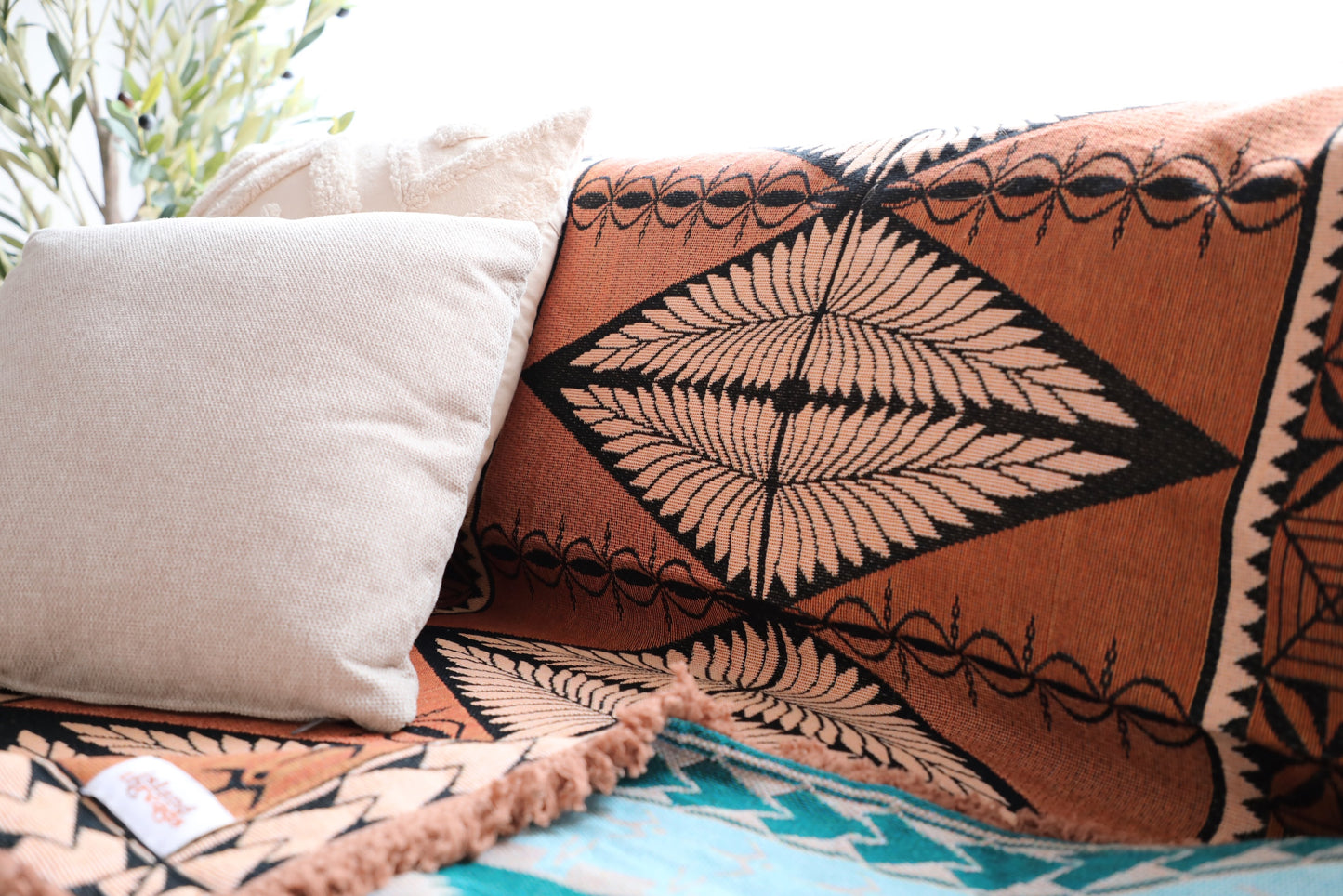 Ngatu Throw Rug
