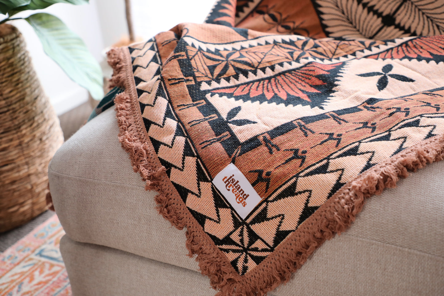 Ngatu Throw Rug
