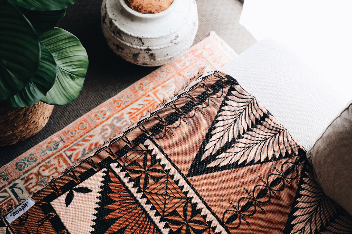Ngatu Throw Rug