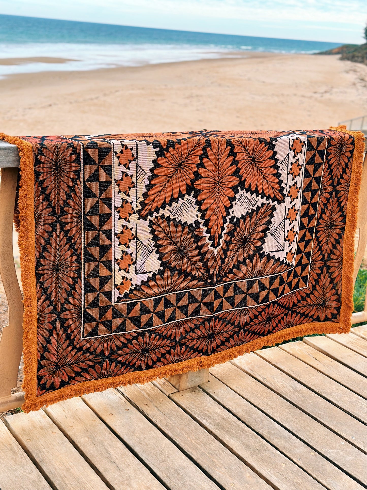 Morning Sunrise Throw Rug