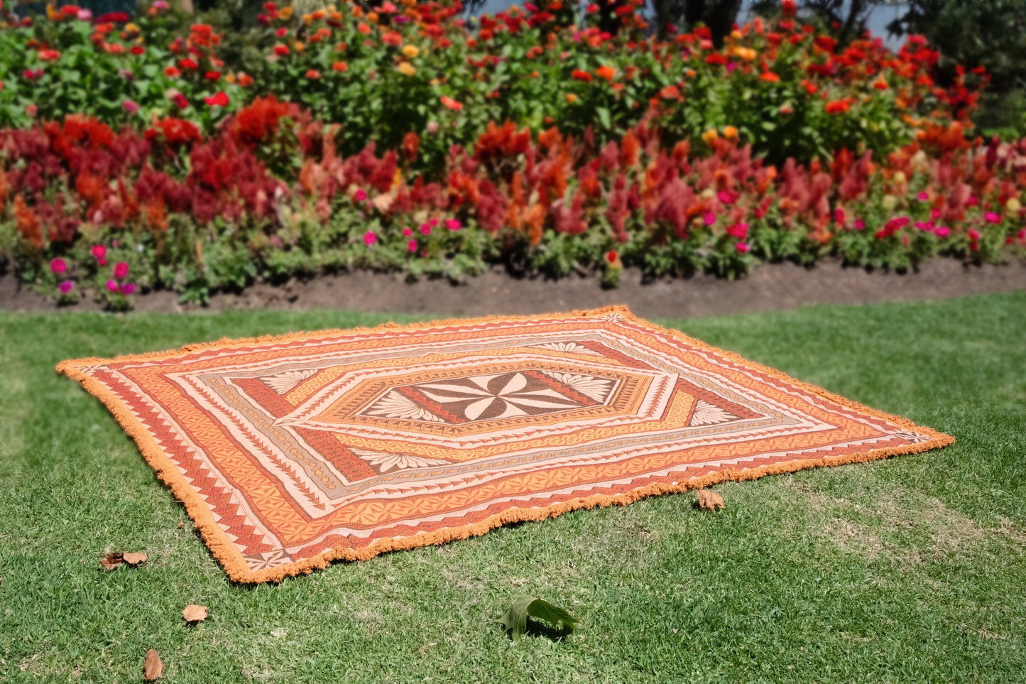 The Golden Throw Rug