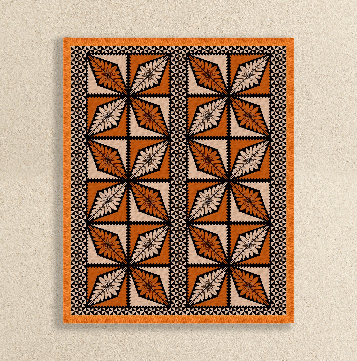 The Tapa Throw Rug